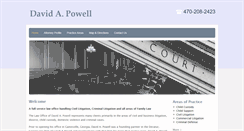 Desktop Screenshot of davidapowell.com